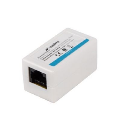 Lanberg Adaptador LAN AD-RJ45-RJ45-OU5 Cat 5E UTP Blanco
